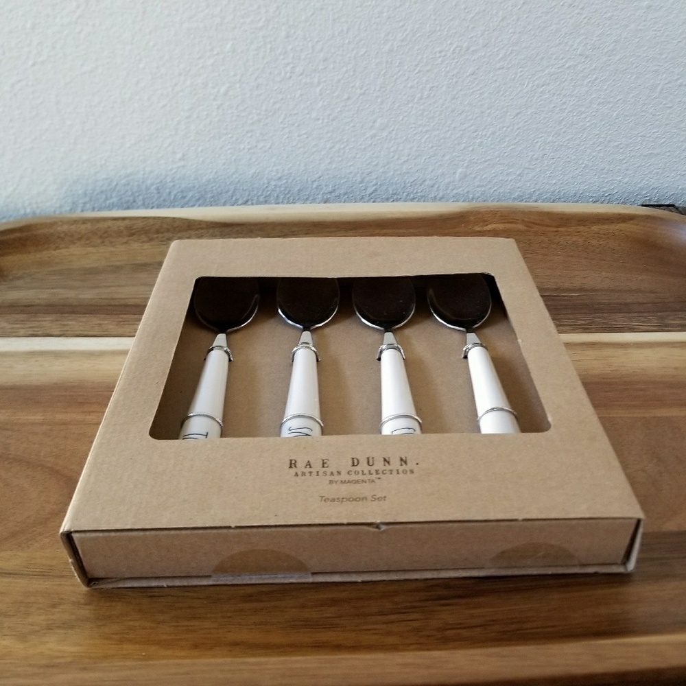 Rae Dunn Teaspoon Set - Picture 2 of 5